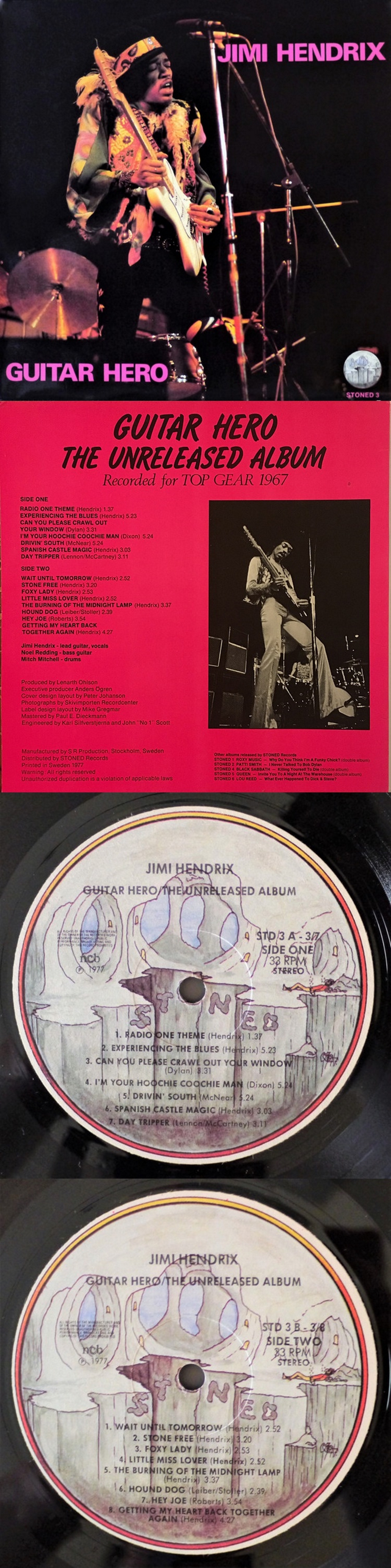 Stoned Records - Jimi Hendrix Guitar Hero